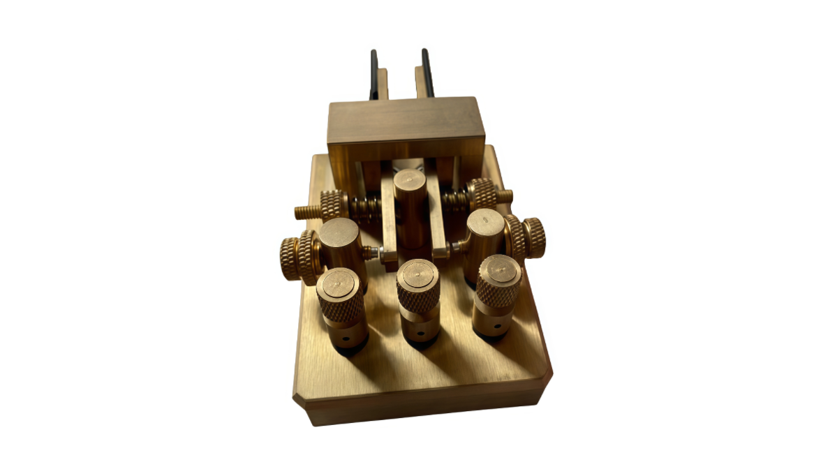 JNCRadio K-1 golden - Brass IAMBIC automatic double paddle CW morse code key - Image 2