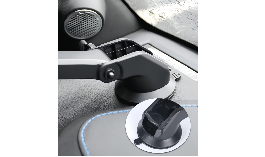 ADJUSTABLE SUCTION CUP MOUNT FOR WALKIE TALKIES - Image 2