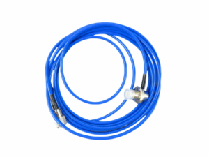 CNTOU JCOAX-1425, 5 METER RG142 UHF PL259 PRE-WIRED CABLE, HIGH-TEMPERATURE COAXIAL CABLE, LOW-LOSS HAM RADIO FEEDLINE