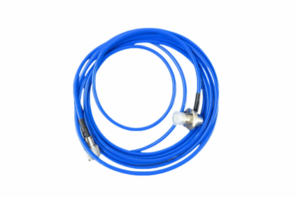 CNTOU JCOAX-1425, 5 METER RG142 UHF PL259 PRE-WIRED CABLE, HIGH-TEMPERATURE COAXIAL CABLE, LOW-LOSS HAM RADIO FEEDLINE