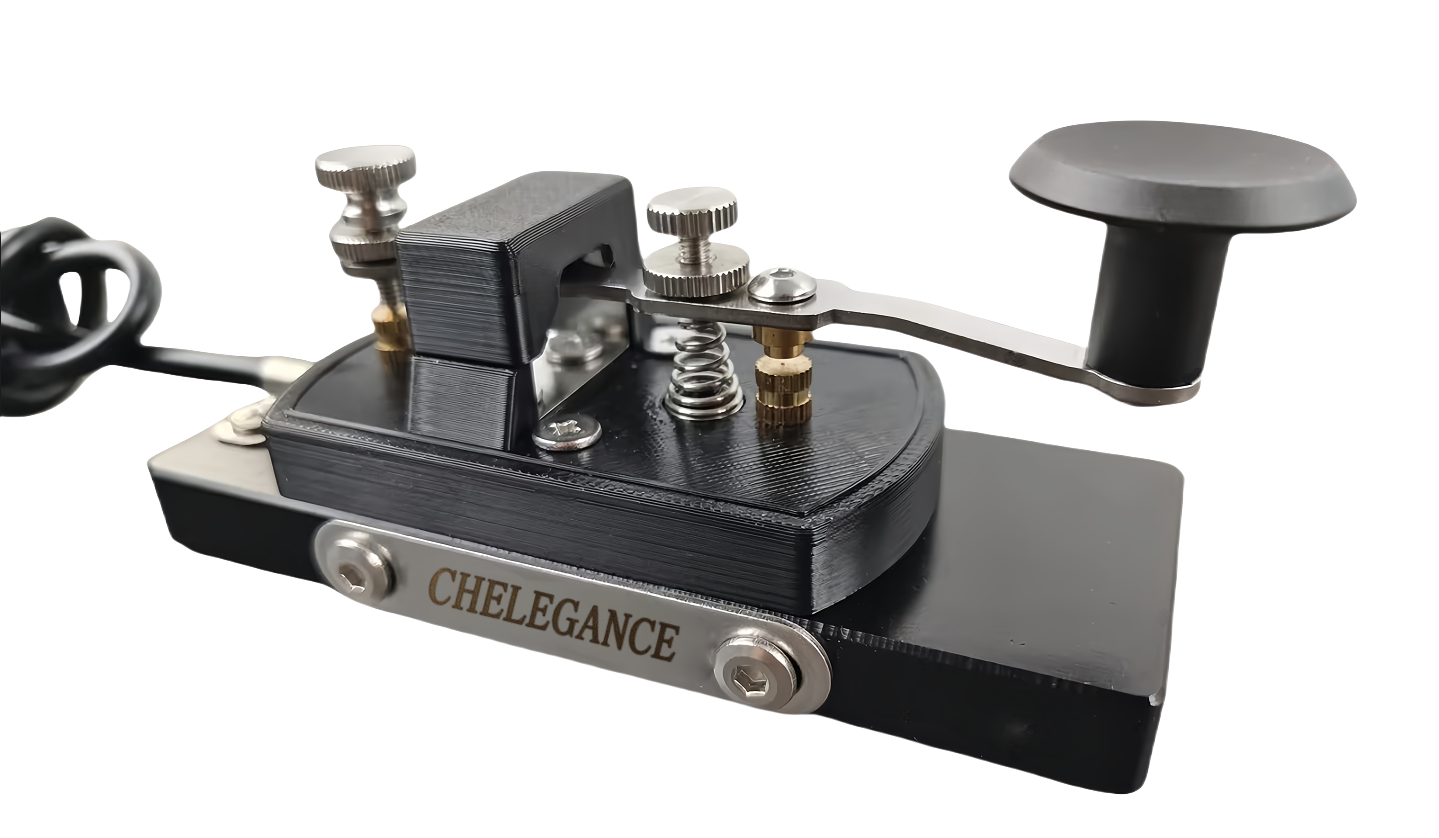 JNCRADIO JKEY-25, PORTABLE MORSE CODE STRAIGHT KEY