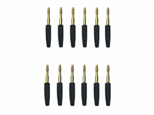 12 PCS, 4MM BANANA PLUGS