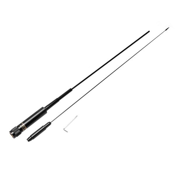 CNTOU NR770RB DUAL BAND MOBILE ANTENNA, 200 WATTS, 144/430MHz, PL259, 2.15/5.5 dBi, 98CM