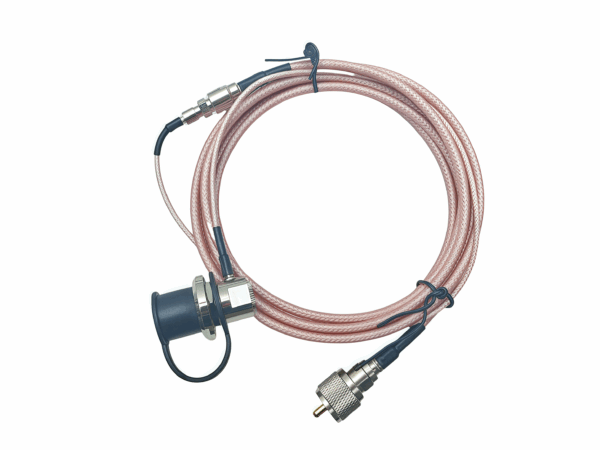 CNTOU S505MM DETACHABLE ANTENNA EXTENSION CABLE KIT, 5M LOW-LOSS COAX, RIGHT-ANGLE SO-239 BASE, PL-259 TO RADIO