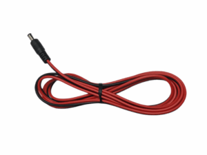 CNtoU JCABLE, 5.5x2.5MM/5.5x2.1MM 18AWG DC POWER CABLE, STRAIGHT PLUG/18AWG/6ft